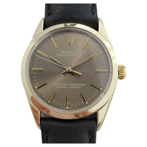 patek philippe no 1024|Mens Rolex Oyster Perpetual 1024 34mm Gold Capped .